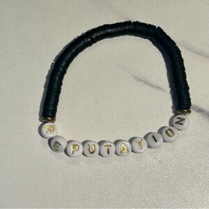 REPUTATION Taylor Swift beaded friendship album bracelet for swifties